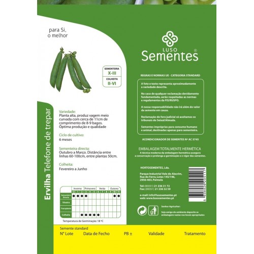 Ervilha Telefone de Trepar