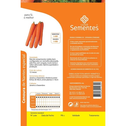 Zanahoria Nantesa