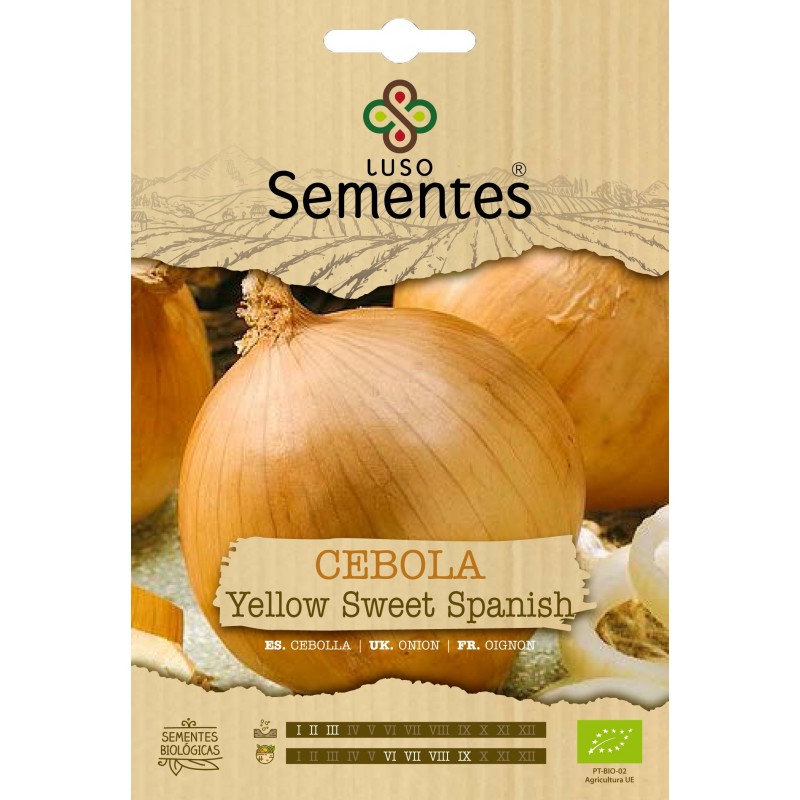 Cebola Yellow Sweet Spanish - Bio